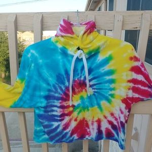 Long Sleeve Tie Dye Hoodie